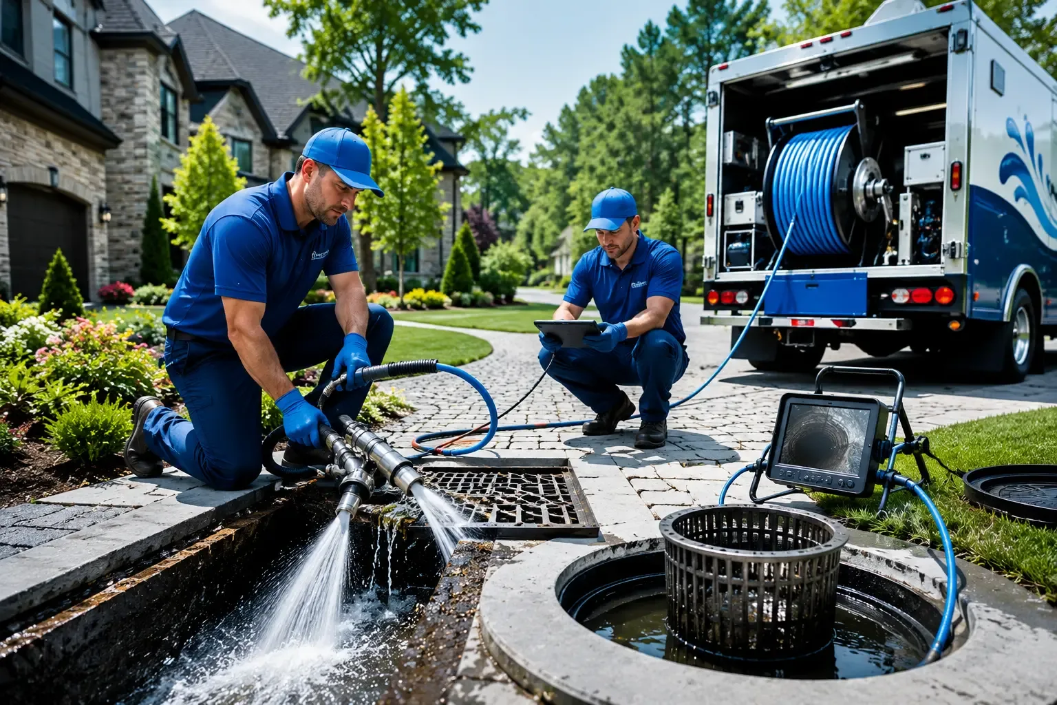 Local outdoor drain cleaning professionals in Marietta, MS