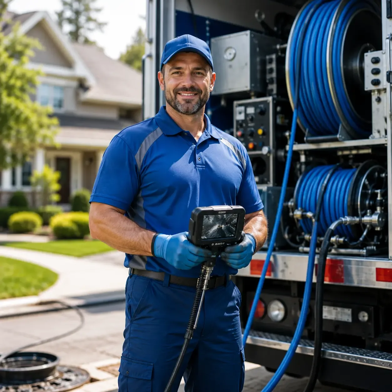 Local outdoor drain cleaning specialists in Marietta, MS